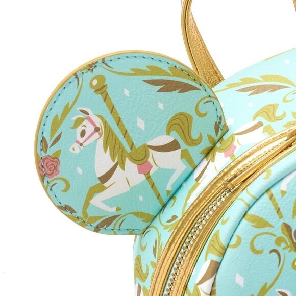 Regal Carousel Disney Parks Loungefly Mickey Main Attraction Backpack #7 NWT - Picture 5 of 6